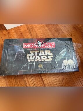 NIB Star Wars Monopoly 1996 Limited Collector's Edition 20th Anniversary